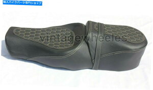 V[g CGtB[hC^[Zv^[650cĉ߂̐VfANbVV[gX[p[[EFuX^C New Dual Cushioned Seat Super Low Web Style For Royal Enfield Interceptor 650cc