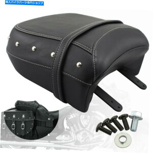 �V�[�g �C���h�̃`�[�t�e�C�����[�h�}�X�^�[�̂��߂̍������O���\�Ȍ㕔����ȃV�[�g�p�b�h Black Detachable Rear Passenger Seat Pad For Indian Chief Chieftain Roadmaster