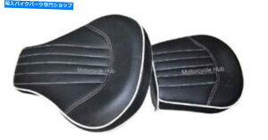 V[g CGtB[hNVbNubN̂߂̐^V{̃U[tgAThV[g Brand New genuine Leather Front Rear Saddle Seat for Royal Enfield Classic Black