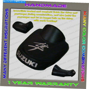 V[g j[NAJX^V[gJo[ؔl99-07i1 GENjubN+Vo[i2PILj Unique Rear Custom Seat COVER Suzuki Hayabusa 99-07 (1 Gen) Black+Silver (2pil)