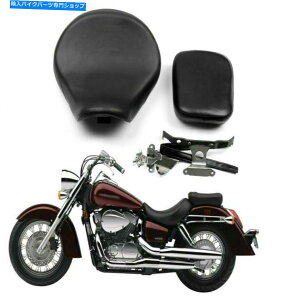 V[g U[tgANbVV[gtBbgz_VhEGAVT400 2004-2013 Synthetic Leather Front Rear Cushion Seat Fits Honda Shadow Aero VT400 2004-2013