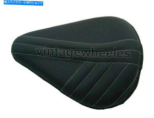 V[g CGtB[hNVbNeۂ̃ubNU[tg\ThV[g Black Leather Front Solo Saddle Seat For Royal Enfield Classic & Bullet