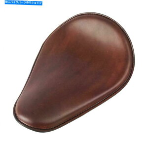 V[g XvO\V[g`bp[n[[X|[cX^[_Ciz_10x13 "炩ȃ_[NuE Spring Solo Seat Chopper Harley Sportster Dyna Honda 10x13" Smooth Dark Brown