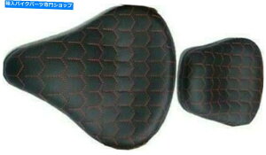 V[g CGtB[hNVbN350cc 500cc\V[gubNU[bgԂfUC Royal Enfield Classic 350cc 500cc Solo Seat Black Leatherette Red Thread Design