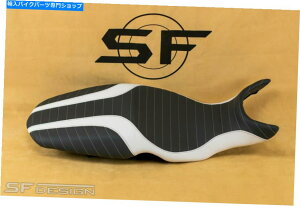 �V�[�g SF�f�U�C��BMW F800GT F800R F800S F800ST 2004-2019�����V�[�g�J�o�[�z���C�g SF-Design BMW F800GT F800R F800S F800ST 2004-2019 exclusive seat cover White�y���s�A���i�z