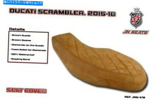 V[g DUCATI SCRAMBLER 2015-2018 JN-[bpV[gJo[RXbv_ChXG[hJNM472 Ducati Scrambler 2015-2018 JN-Europe Seat Cover Anti-Slip Diamond Suede JNM472