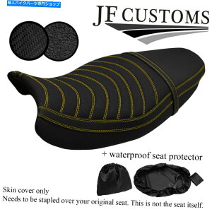 V[g DSG5CG[Xeb`JX^tBbgTriumph Sprint ST 955 I 99-04V[gJo[+ WSP DSG5 YELLOW STITCH CUSTOM FITS TRIUMPH SPRINT ST 955 i 99-04 SEAT COVER + WSP