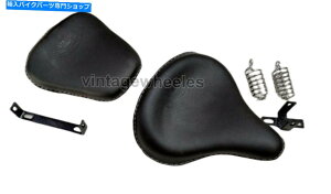 V[g XvOubNtCGtB[hNVbN350cc 500ccJX^n[[X^C[V[g Royal Enfield Classic 350cc 500cc Custom Harley Style Low Seat With Spring Black