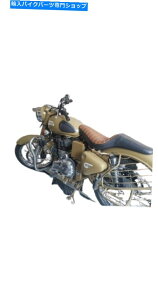 V[g VÓTIȃfCGtB[ĥ߂̃fAJ[V[gJX^ Dual colour seat custom made for new classic model royal enfield motorbikes