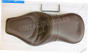 V[g VJX^NbVh[C_[fAV[guECGtB[hNVbN350cc 500cc New Custom Cushioned Low Rider Dual Seat Brown Royal Enfield Classic 350cc 500cc