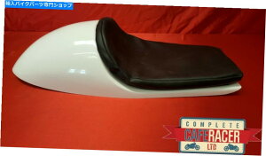 V[g ~e[CgƃpbhBZgX^C̃JtF[T[V[g WIDER VINCENT STYLE CAFE RACER SEAT WITH BUILT IN STOP & TAIL LIGHT AND PAD