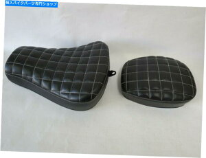 V[g Harley Sportster XL1200 883 72 48 DTypê߂̃tg\V[g+Ȁqpbh Front Solo Seat+Rear Passenger Pad For Harley Sportster XL1200 883 72 48 Dtype