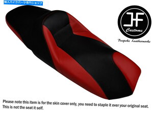 V[g }n}WFXeBYP 250 97-04tgAV[gJo[ D RED & BLACK VINYL CUSTOM FOR YAMAHA MAJESTY YP 250 97-04 FRONT REAR SEAT COVER