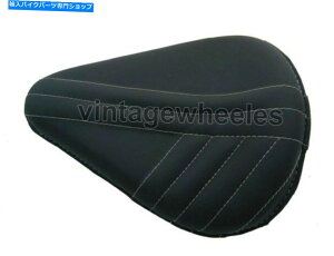 V[g CGtB[hNVbNeۂ̃ubNU[tg\ThV[g Black Leather Front Solo Saddle Seat For Royal Enfield Classic & Bullet