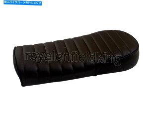 V[g CGtB[hGTC^[Zv^[650JX^}CYꂽfAV[guE{v Royal Enfield GT & Interceptor 650 Customized Dual Seat Brown Genuine Leather