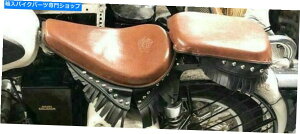 V[g CGtB[hNVbN350cc 500ccn[[X^C[C_[uE\ThV[g Royal Enfield Classic 350cc 500cc Harley Style Low Rider Brown Solo Saddle Seat