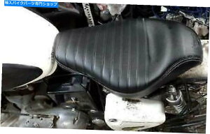 �V�[�g ���C�����G���t�B�[���h�X�^���_�[�h�}�V�Y���t���b�g���[���C�_�[�V�[�g�u���b�N���K�V�[�g Royal Enfield Standard Machismo Flat Low Rider Seat Black Comfortable Seat�y���s�A���i�z