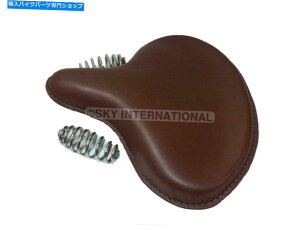 �V�[�g Front Saddle Solo Seat Tain Pure Reather for Infield Royal Re Standard Fit Front Saddle Solo Seat Tan Pure Leather For Infield Royal RE Standard Fit�y���s�A���i�z