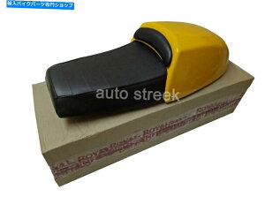 V[g CGtB[hGTR`l^535CG[fAV[gAZu Genuine Royal Enfield GT Continental 535 Yellow Dual Seat Assembly