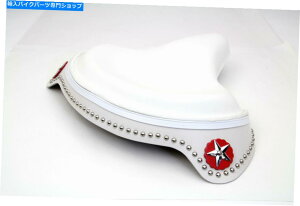 V[g zCgU[\V[gibNpVxwbh45 61 74 "el fl wl vl ul gXJ[g White Leather Solo Seat Knuckle Pan Shovelhead 45 61 74" EL FL WL VL UL G Skirt