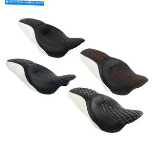 V[g ^]ȗqȃtBbgn[[c[O[hXg[gElectra Glide 2009-2021 Driver Passenger Seat Fit For Harley Touring Road Street Electra Glide 2009-2021