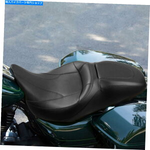 V[g ubNhCo[C_[̏ȃtBbgn[[c[OCVO[hOCh09-21 Black Driver Rider Passenger Seat Fit For Harley Touring CVO Road Glide 09-21