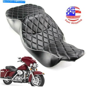 V[g n[[GNgOChFlhtc Ultra Classic 1997-2007̂߂2AbvC_[̏ 2-Up Rider Passenger Seat For Harley Electra Glide FLHTC Ultra Classic 1997-2007