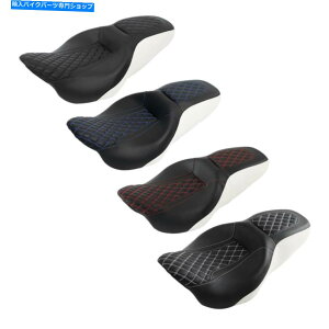 V[g C_[hCo[̏q2̍ȃtBbĝ߂̃n[[c[OXg[gOChFLHx 09-21 Rider Driver Passenger 2 Up Seat Fit For Harley Touring Street Glide FLHX 09-21
