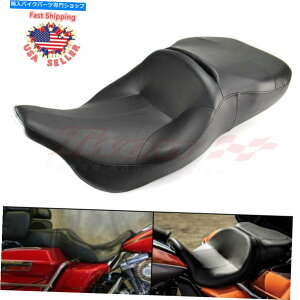V[g ubN̏q̉^]ȃTh2 - n[[GNgOChFlht 1997-2007 Black Passenger Driver Seat Saddle 2-Up For Harley Electra Glide FLHT 1997-2007
