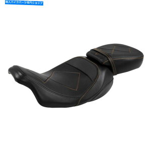 V[g ^]ȗqȃtBbgn[[CVOc[OXg[g[hOCh09-21ubN Driver Passenger Seat Fit For Harley CVO Touring Street Road Glide 09-21 Black