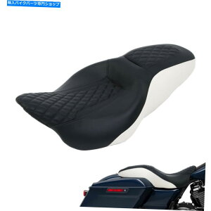 V[g ^]̌㕔ȃV[gtBbgn[[c[O[hLOXg[gOCh09-21 Driver Rear Passenger Seat Fit For Harley Touring Road King Street Glide 09-21