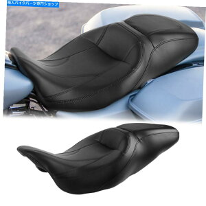 V[g ubNhCo[qȃtBbgn[[c[O[hLOGNgOCh09-21 Black Driver Passenger Seat Fit For Harley Touring Road King Electra Glide 09-21