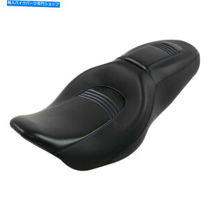 V[g hCo[qubNV[gtBbgn[[c[O[hXg[gOCh09- Driver & Passenger Black Seat Fit For Harley Touring Road Street Glide 09-Later