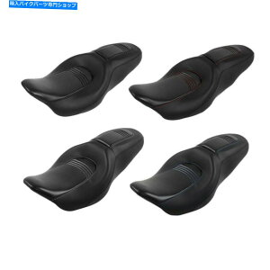 V[g ubNhCo[̏ȍȃtBbgn[[GNg[hXg[gOCh09-21 2016 Black Driver Passenger Seat Fit For Harley Electra Road Street Glide 09-21 2016