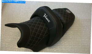 V[g }nVmax̕iJX^nhChCMX̃fUCUSC09 SEAT COVERS Pair for YAMAHA VMAX Quality Custom Hand Made UK Design #USC09