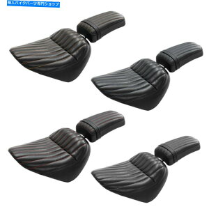 シート ハーレーストリートボブFXBB標準FXST 2018-2020のための運転席旅客席フィット Driver Passenger Seat Fit For Harley Street Bob FXBB Standard FXST 2018-2020