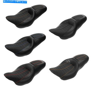 V[g ubNhCo[̏ȃtBbgn[[c[O[hXg[gOCh09-21 20 19 Black Driver Passenger Seat Fit For Harley Touring Road Street Glide 09-21 20 19