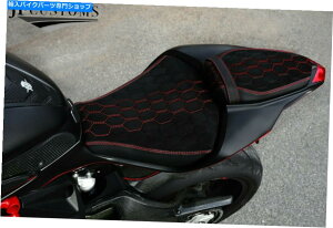 V[g DSG5 RED STXG[hJ[{JX^MV Agusta F3 675 800 Orth Road Seat Cobers DSG5 RED ST SUEDE CARBON CUSTOM FOR MV AGUSTA F3 675 800 FRONT REAR SEAT COVERS