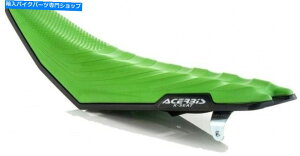 V[g ubN/O[AZrX\tgXV[gWObp[Jo[KX250F 2017 2018 Black/Green ACERBIS Soft X-Seat w Gripper Cover Kawasaki KX250F 2017 2018