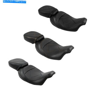 V[g ubNs[XhCo[qV[gtBbgn[[Xg[gOCh2009-2021 16 Black One Piece Driver & Passenger Seat Fit For Harley Street Glide 2009-2021 16