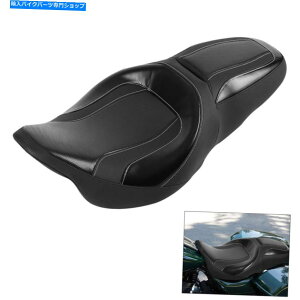 V[g ubNC_[̏ȃtBbgn[[c[O[hXg[gOCh09-21 17 17 17 Black Rider Passenger Seat Fit For Harley Touring Road Street Glide 09-21 17 18