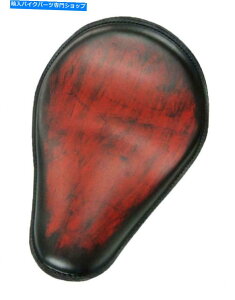 V[g n[[X|[cX^[t\V[g{[o[z_11x14 "AbhU[`bp[AJ Harley Sportster Spring Solo Seat Bobber Honda 11x14"Ant Red Leather Chopper USA