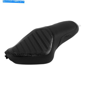 シート ブラックドライバーライダーの助手席フィットハーレースポーツスターXL883 XL1200 2004アップ Black Driver Rider Passenger Seat Fit For Harley Sportster XL883 XL1200 2004-up