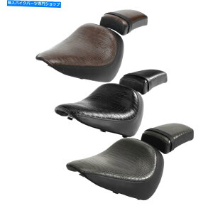 V[g n[[Xg[g{u\tgX^_[h2018Abv̂߂̃hCo[q̃c[AbvV[gtBbg Driver Passenger Two-up Seat Fit For Harley Street Bob Softail Standard 2018-up