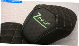 �V�[�g ���ZH2�t�����g�����A�J�X�^���n���h���C�h�C�M���X�f�U�C����USC05 SEAT COVER SET for Kawasaki ZH2 Front & Rear CUSTOM HAND MADE UK DESIGN # USC05