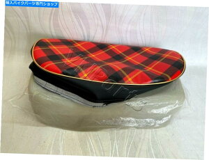 �V�[�g 1967 Honda Monkey Z50M Gold Tartan�V�[�g�J�o�[���t�H�[���B�J�o�[���v���I���W�i���� 1967 Honda Monkey Z50 Z50M Gold Tartan Seat Cover &Foam. Cover Repro to Original