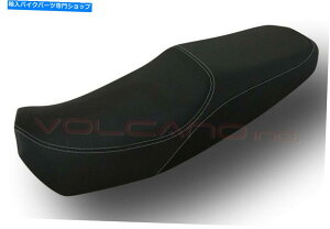V[g XYLGSX 1400 2002-2005fUCΎRV[gJo[A`XbvubNVo[C Suzuki GSX 1400 2002-2005 design Volcano Seat cover Anti slip Black silver lines