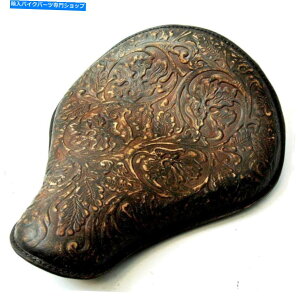 V[g XvO\V[g`bp[{o[n[[X|[cX^[z_12x13 Bn Dis OAKU[ Spring Solo Seat Chopper Bobber Harley Sportster Honda 12x13 Bn Dis Oak Leather