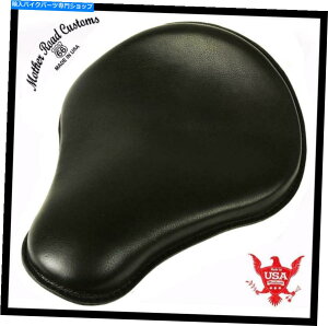 V[g XvOV[g`bp[{o[n[[X|[cX^[z_}n12x13x1 "ubNU[ Spring Seat Chopper Bobber Harley Sportster Honda Yamaha 12x13x1" Black Leather