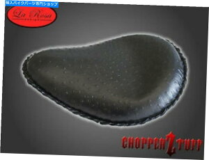 V[g [Tn[[`bp[{o[o[\V[gubN_`E̔Dv LaRosa Harley Chopper Bobber Solo Seat Black Ostrich skin texturized leather
